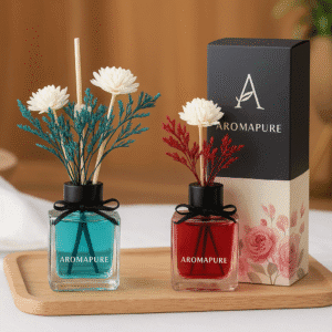 Rose reed diffuser for Home Decor! 50mL